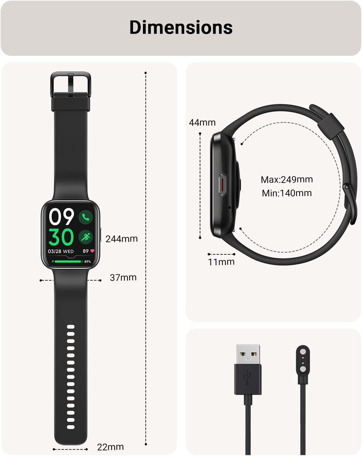 Piogin Smartwatch